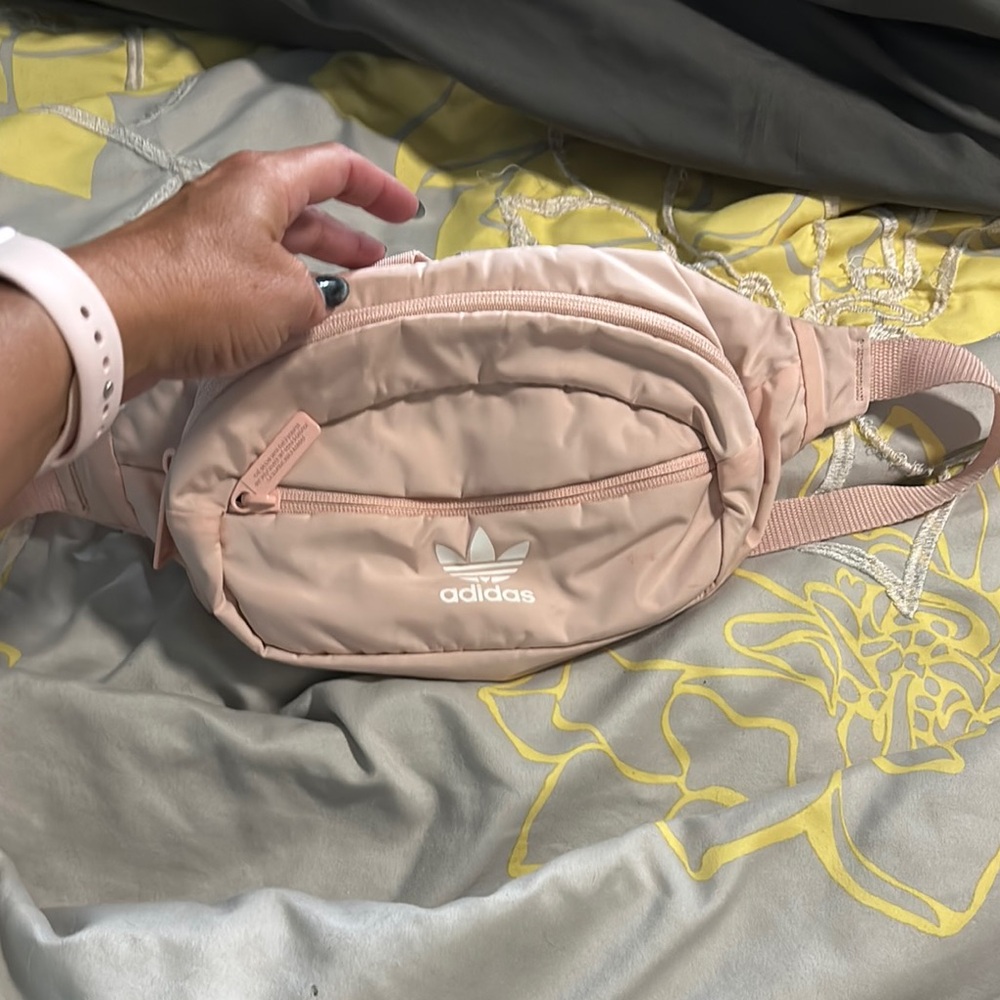 Adidas Light Pink Belt Bag